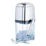 BarCraft Ice Crusher for Cocktails with Ice Scoop, Silver