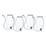 BarCraft Port and Liqueur Sipper Glasses 4-Pack 90ml Gift Box