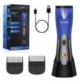 BarberBoss Balls Trimmer Men, Pubic Hair Trimmer for Men, Groin & Body Shaver, Body Groomer,