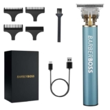 BarberBoss Cordless Beard Trimmer & Hair Clippers for Men Precision Grooming Kit with Detail Trimmer for Beard, Haircuts & Styling