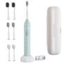 BarberBoss Electric Toothbrush With Charger, Travel Box And 6 Toothbrush Heads
