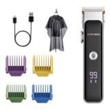 BarberBoss Professional Mens Facial Trimmer & Beard Grooming Kit: