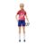 Barbie Careers Fashion Doll & Accessory, Soccer Player with Blonde Ponytail, 9 Uniform, Tall Socks, Cleats & Ball