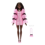 Barbie Deluxe Style Doll 14 Metallic Pink Barbiecore Mini Dress