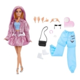 Barbie Deluxe Style Doll in Metallic Pink Outfit