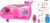 Barbie Extra Fly Jet Playset Extra Mini Minis doll, Includes 15 Fashion and Travel Themed Accessories, HPF72