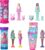 Barbie Mini BarbieLand Reveal Dolls 5-Pack, 1.5-inch Dolls with Surprise Unboxing, Different Reveals (Styles May Vary), JCB27