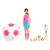 Barbie Roll and Reveal Soccer Player Doll with Accessories