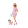 Barbie Twinning Looks Fashion Doll with Pet Dog