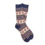 Barbour Ladies Robin Fairisle Socks – Navy Large Only