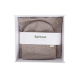 Barbour Ladies Winona Beanie and Scarf Gift Set – Taupe