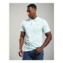 Barbour Lightweight Sports Polo Shirt Mint Blue
