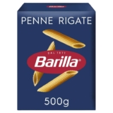 Barilla Penne Rigate Pasta / Linguine / Fusilli Pasta, 500g Italian Penne Made with Durum Wheat Semolina, 85p with max S&S or £3.20 for x4