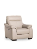 Barker and Stonehouse Arno Power Recliner Armchair Neutral
