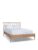Barker and Stonehouse Neutral Ercol Winslow Light Brown Wood Spindle King Bed Frame