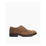 Barney – Taupe Taupe Suede Lace-up Gibson Shoe