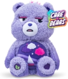 Basic Fun Care Bears 35cm Medium Plush Stormy Heart Bear Cosy Collection Super Soft Eco-Friendly Toy with Belly Badge Huggable Collectible for Kids & Fans, 14, Purple