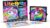 Basic Fun Lite-Brite Colour Pop Rainbow Dreams Light-Up Creative Toy with 6 Templates, 650 Colourful Pegs & 4 Light Modes Unicorn & Fairy-Themed HD Grid Art Set