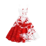 Bat Costume for Women, Halloween Fancy Dress, A-Line Graveyard