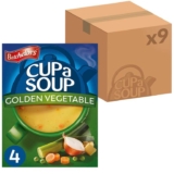 Batchelors Cup a Soup Golden Vegetable Instant Soup, 36 Sachets £3.71 / S&S £3.34