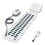 Bath Spa Massage Mat with 6-Speed Adjustable, Non-Slip Inflatable Pillow
