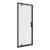 Bathstore Atlantis Black Frameless Pivot Door 800mm