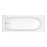 Bathstore Malta White Single End Bath 1700 X 800mm