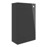 Bathstore Milford Anthracite Gloss Standing WC Unit 500mm