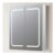 Bathstore Pearl 2 Door LED Mirror Bathroom Cabinet