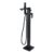 Bathstore Riviera Matt Black Floor Standing Bath Shower Mixer Kit