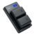 Battery Replacement 2-Pack with Dual LCD Charger for Sony NP-FZ100 Alpha Series Cameras – Black Dual Set
