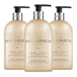 Baylis & Harding Jojoba, Vanilla & Almond Oil / Black Pepper and Ginseng Hand Wash, 500 ml (Pack of 3) – Vegan Friendly – S&S 4.27 -3.83