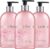 Baylis & Harding Signature Peony, Lychee, Vanilla Hand Wash 500ml (Pack of 3) – Vegan Friendly