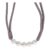 Beads and Diamante Tieback – Slate