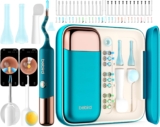 Bebird Pro EarSight Ultra Ear Wax Removal Tool, 5G WiFi 1080P/2K HD Digital Otoscope, Flexible Visual Ear Cleaner Ear Care Kit with 30 Replacement Silicone Tips