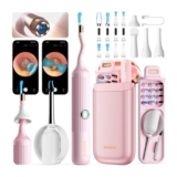 Bebird Pro Visual Ear Otoscope with Camera and Light (Pink)