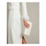 Becky Woven Bridal Clutch Bag