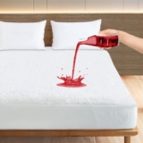 BedLooms Single Mattress Protector 100% Waterproof Terry Towel Mattress Protector 30cm Deep Soft Touch Quiet Feel Mattress Cover Hypoallergenic Hotel Quality Kids Protection Mattress Pad