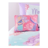 Bedlam Mermaid Vibes Velvet Pink Filled Cushion (43cm X 43cm)