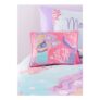 Bedlam Mermaid Vibes Velvet Pink Filled Cushion (43cm X 43cm)