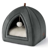 Bedsure Cat Cave Bed Indoor – Flannel Hooded, 40x40cm Sold by Bedsure Comfy Pet / FBA
