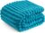 Bedsure Fleece Throw Blanket for Sofa – Fluffy Cosy Warm Blankets for Bed, Soft Cute Single Throw Gifts for Women and Girls, Teal, 130×170 cm