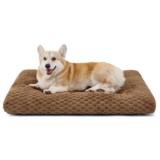 Bedsure Large Dog Bed Washable – Bubble Fleece Dog Mat Gentle Support Sold by Bedsure Comfy Pet / FBA