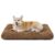 Bedsure Large Dog Bed Washable – Bubble Fleece Dog Mat Gentle Support Sold by Bedsure Comfy Pet / FBA
