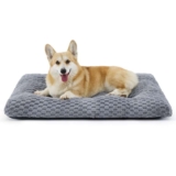 Bedsure Large Dog Bed Washable, Grey, 89x58x9cm Bedsure Comfy Pet / FBA