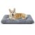 Bedsure Large Dog Bed Washable, Grey, 89x58x9cm Bedsure Comfy Pet / FBA