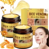 Bee Venom Cream,Bee Venom Face Cream Twin Pack, Anti-Ageing Daily Moisturiser for Women & Men, Hydrating All-in-One Skincare to Firm Skin, All Skin Types (2)