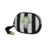 Beetlejuice Stripes-Pill Coin Purse, White, 12 x 8.5 cm