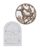 Belavi Garden Mirror- Bronze Butterfly, White Butterfly or Classic Shutter designs