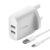 Belkin 24W Dual USB A Wall Charger 1m USB-A to USB-C Cable – Free C&C